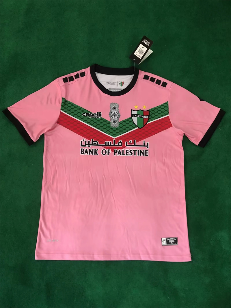 AAA Quality Palestino 22/23 Fourth Pink Soccer Jersey